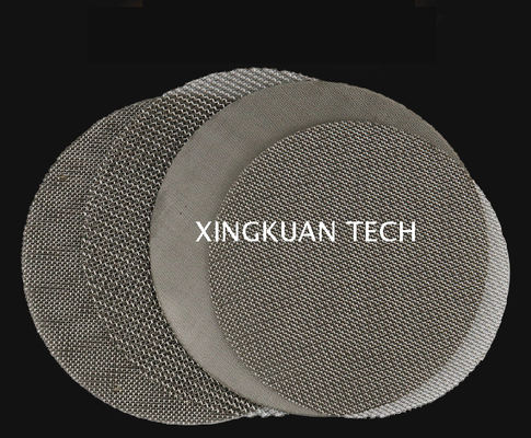 Metal micro de acero inoxidable Mesh Filter Screen Reusable de la capa sola/multi