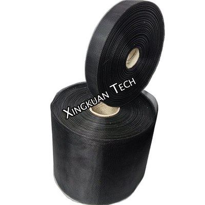 Uso favorable de capa de epoxy negro de Mesh Screen Fabric Filter Element del alambre del curso de la vida largo