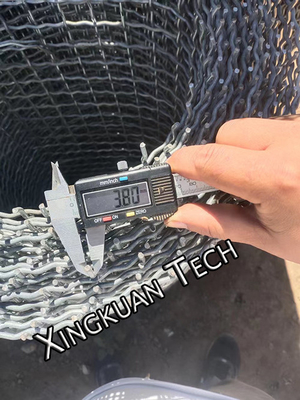 En caliente sumergido galvanizado malla de alambre crujido 30mm Apertura para fábrica de ladrillos