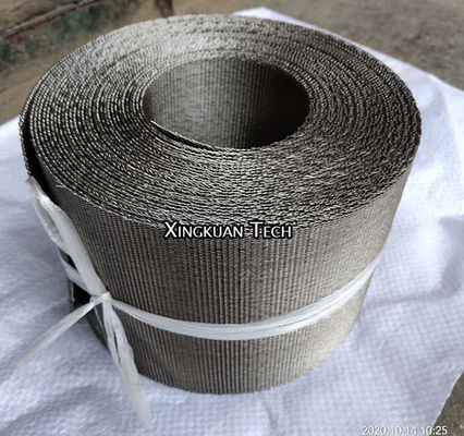 Cambiador holandés reverso de acero inoxidable de Mesh Screen For Auto Screen del alambre de la armadura de la correa continua del filtro