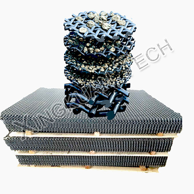 material de Mesh Manganese Steel 65Mn 30Mn de la pantalla de la mina de la mina