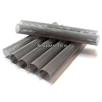 Uso inoxidable de la filtración del micrón de Mesh Filter Screen Tube For del alambre de acero