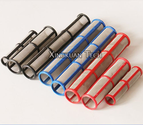 Malla del filtro del cilindro del parte movible del arma, material de Mesh Filter Tube SS302 SS304 SS304L del alambre