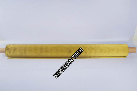 Alambre tejido de cobre amarillo amarillo Mesh Screen H65 H70 H80 con color de oro