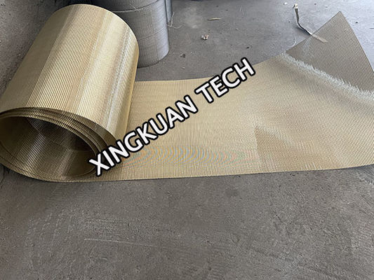 Cinturón de filtro de pantalla automática de acero recubierto de cobre de 80 m para extrusión y granulaciones (RDW)