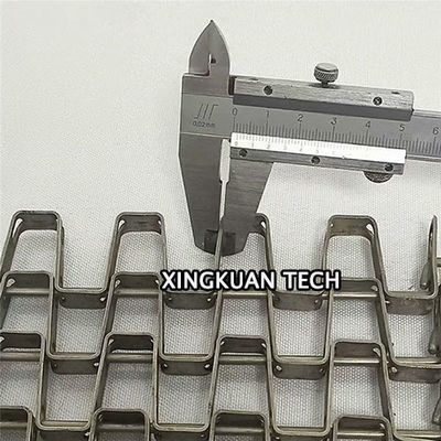 Bandas transportadoras de acero inoxidables de acero del panal de carbono para la máquina del transportador